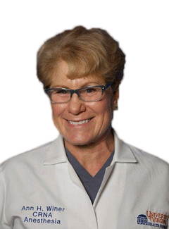 Ann Winer, CRNA, RNA