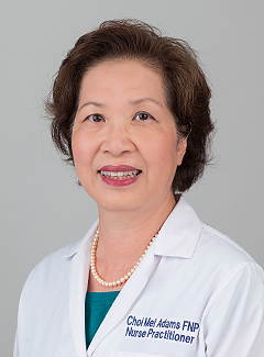 Choi Mei Adams, FNP, MSN, RN
